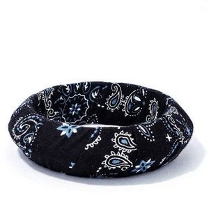 Black paisley bangle